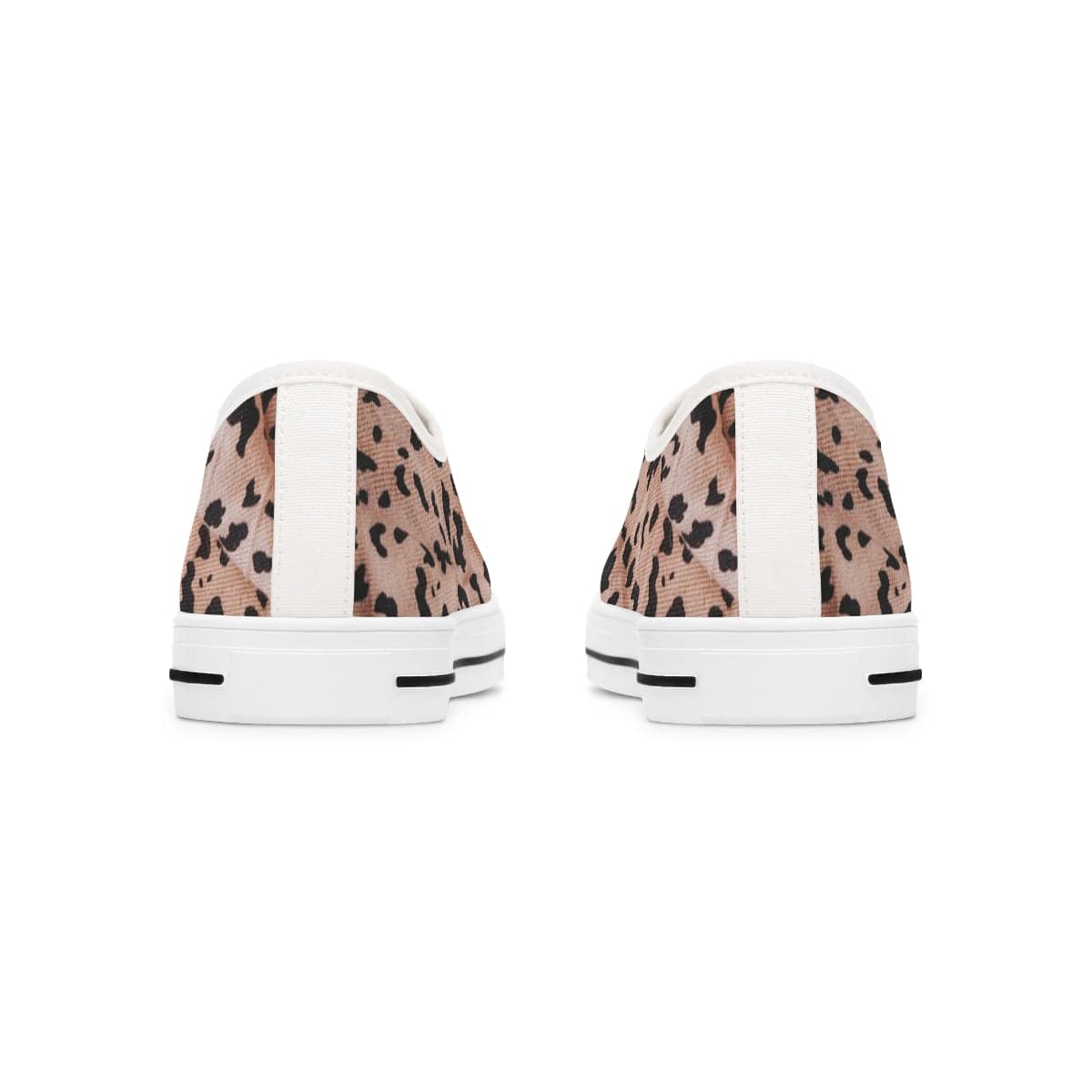 Leopard Print Low Top Sneakers - Pixel Gallery