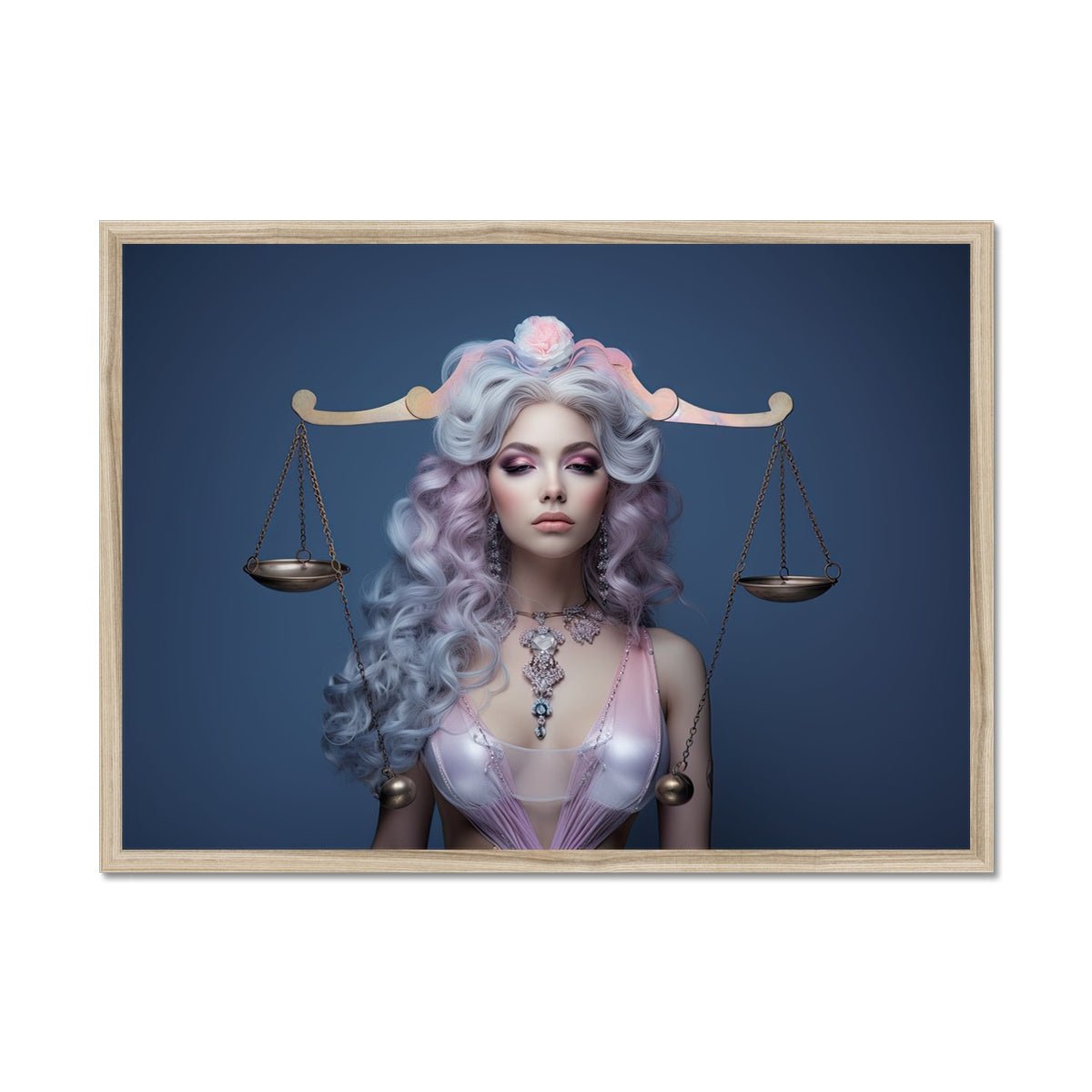 Libra Framed Print - Pixel Gallery