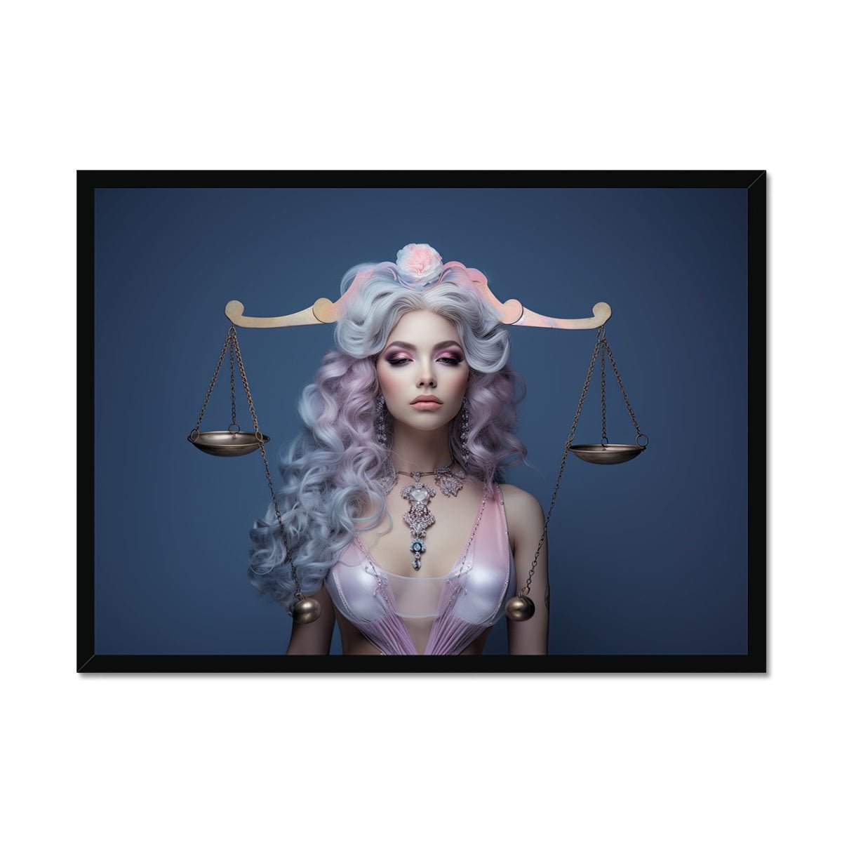 Libra Framed Print - Pixel Gallery