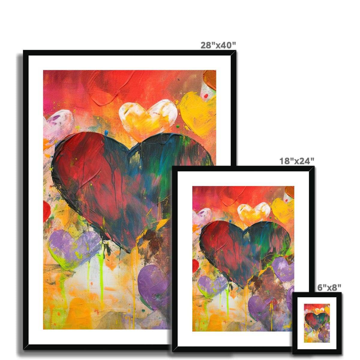 Love in love Framed & Mounted Print - Pixel Gallery