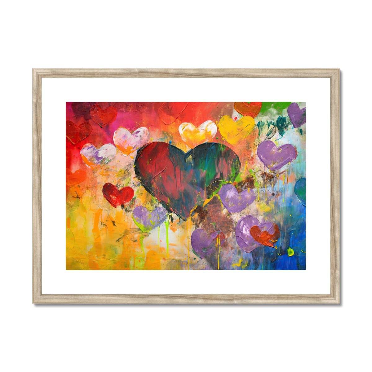 Love in love Framed & Mounted Print - Pixel Gallery