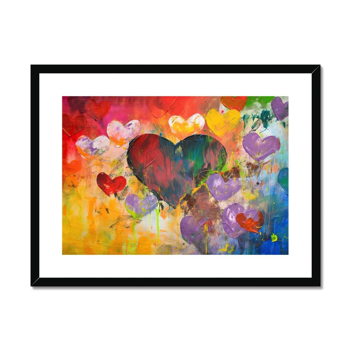 Love in love Framed & Mounted Print - Pixel Gallery