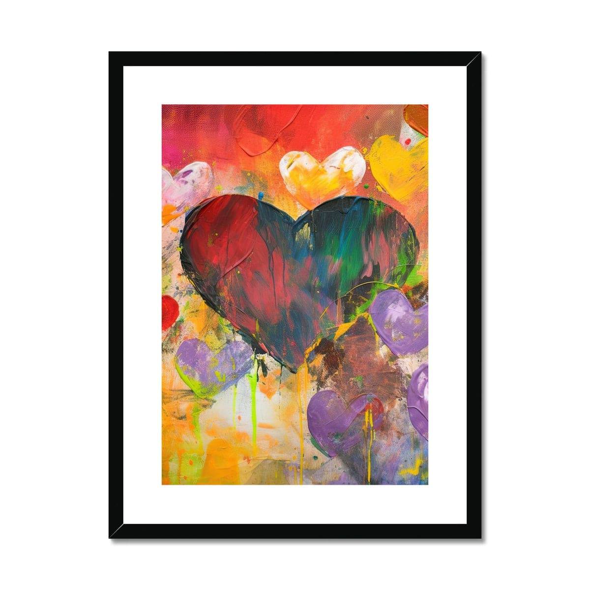 Love in love Framed & Mounted Print - Pixel Gallery