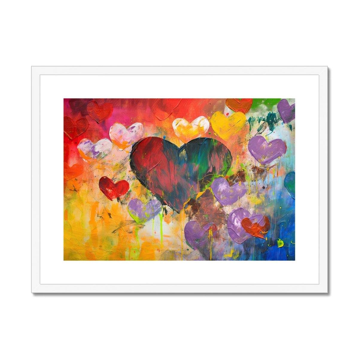 Love in love Framed & Mounted Print - Pixel Gallery