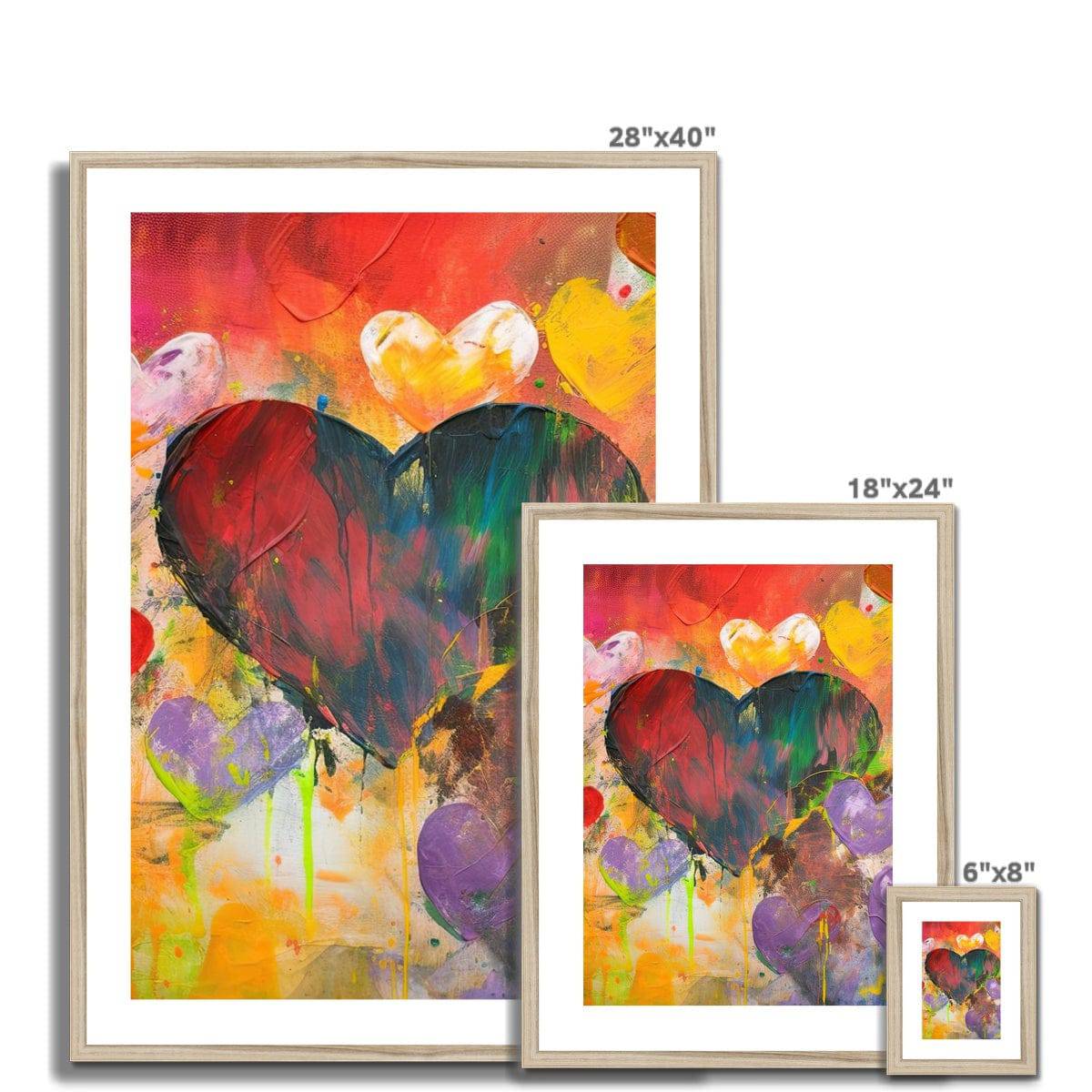 Love in love Framed & Mounted Print - Pixel Gallery