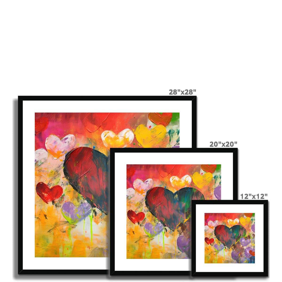 Love in love Framed & Mounted Print - Pixel Gallery