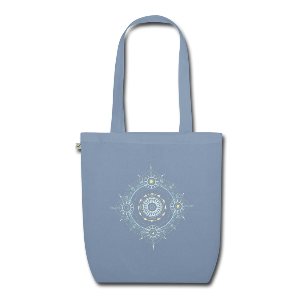 MANDALA ORGANIC COTTON LARGE TOTE BAG - Pixel Gallery