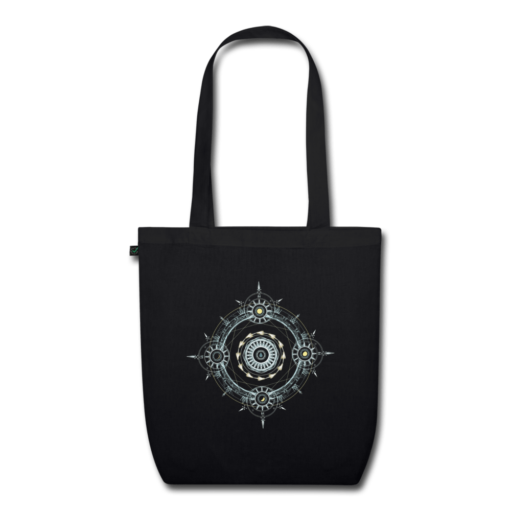 MANDALA ORGANIC COTTON LARGE TOTE BAG - Pixel Gallery