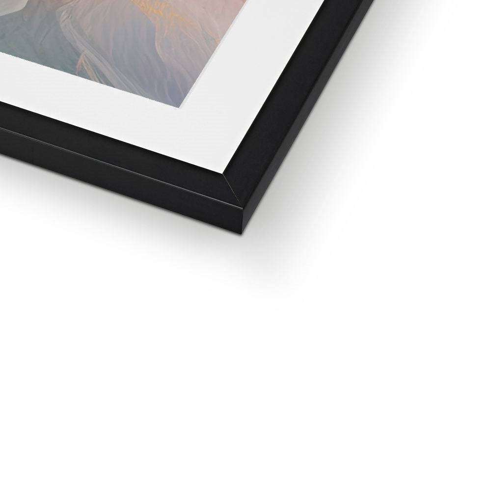 Marble Clouds Framed & Mounted Print - Pixel Gallery