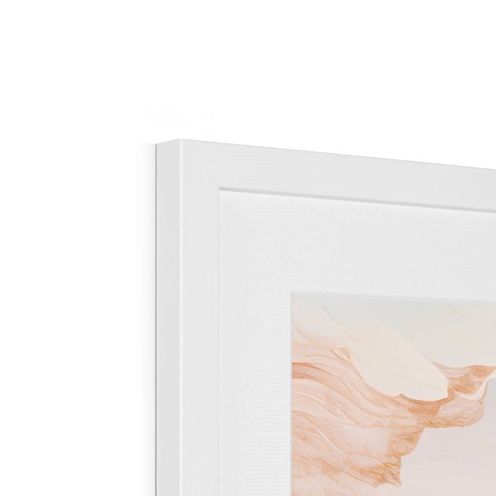 Marble Clouds Framed & Mounted Print - Pixel Gallery