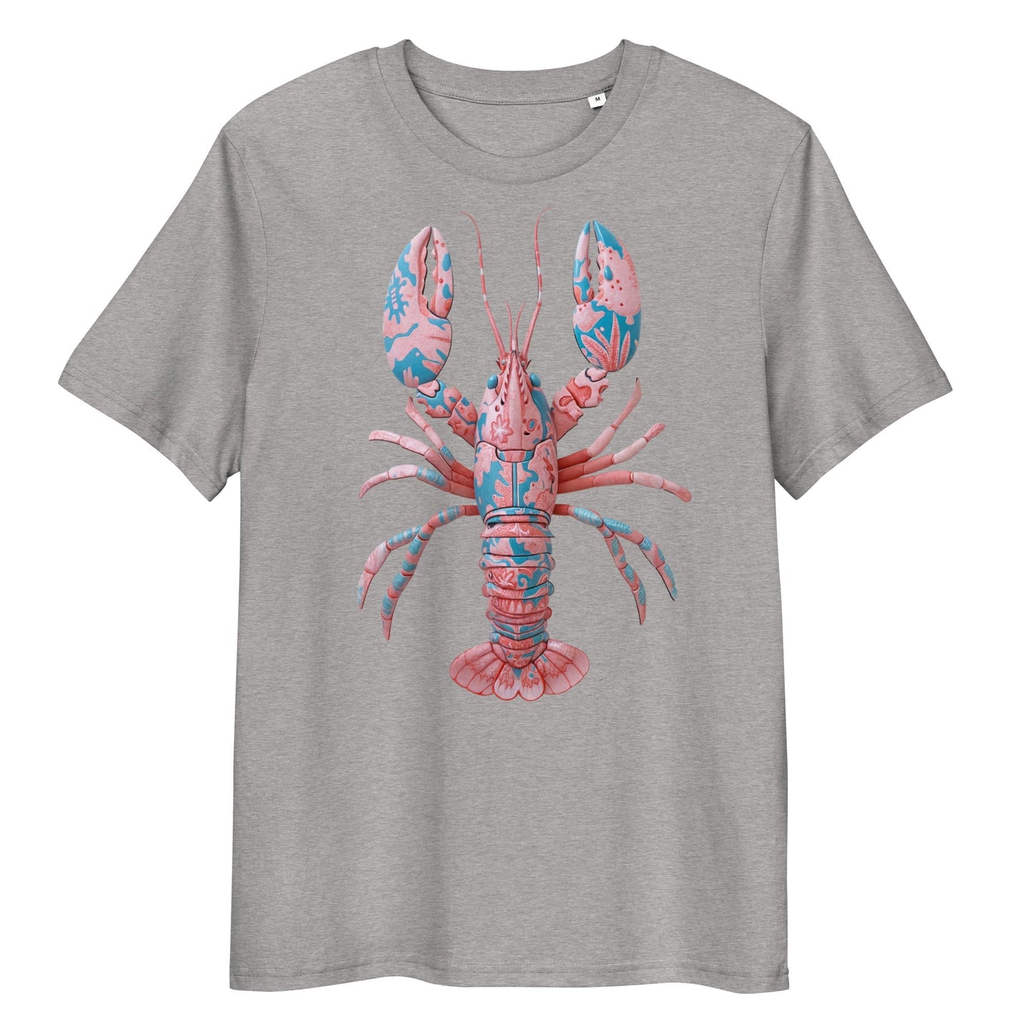 Men's EcoLuxe Lobster Organic Cotton Tee - Placencia - Pixel Gallery