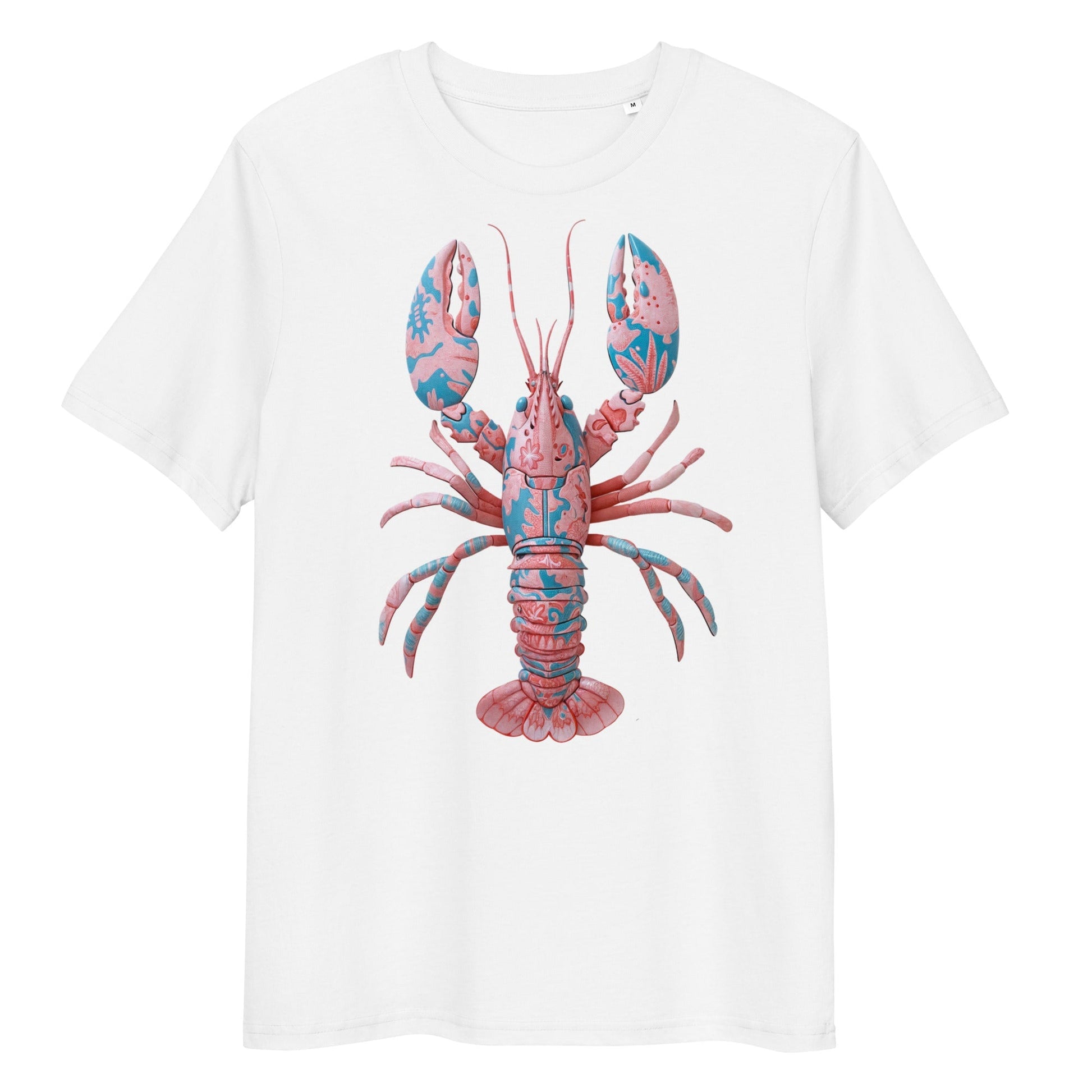 Men's EcoLuxe Lobster Organic Cotton Tee - Placencia - Pixel Gallery