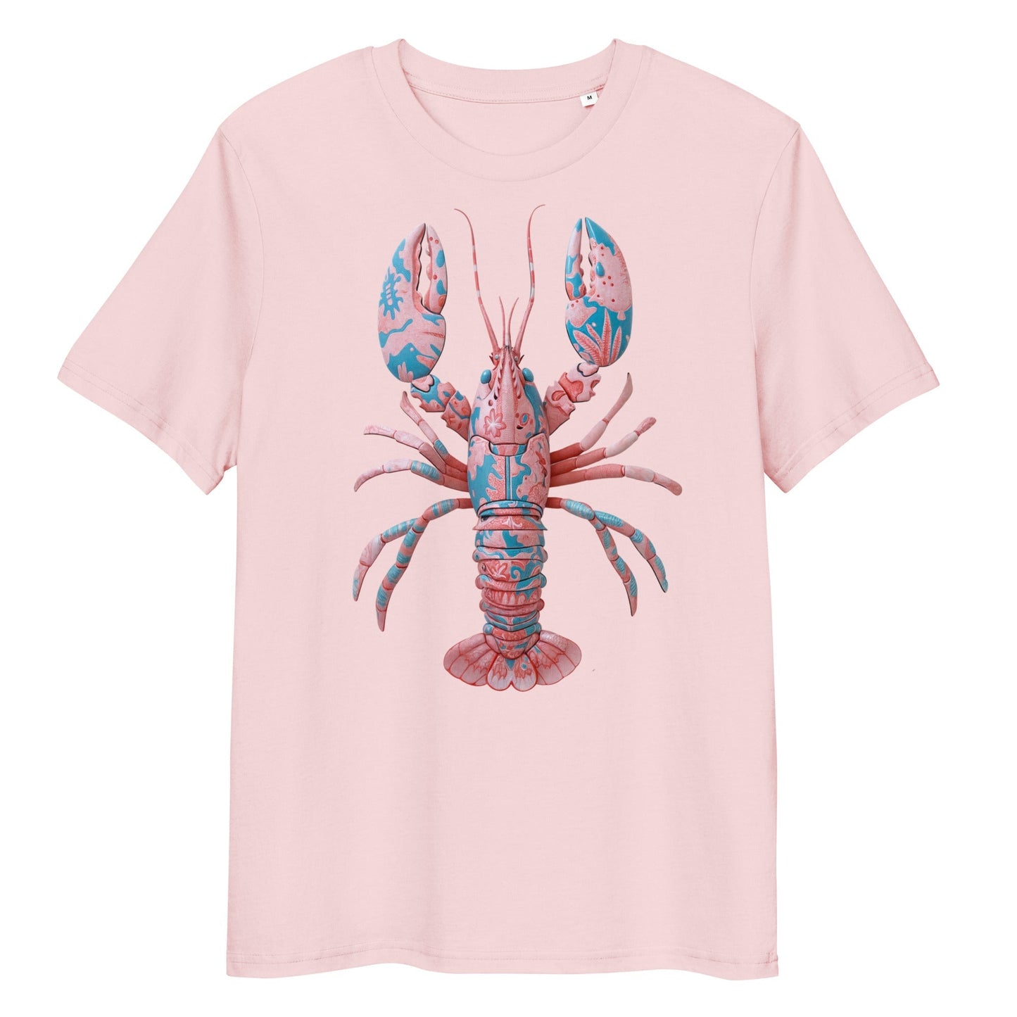 Men's EcoLuxe Lobster Organic Cotton Tee - Placencia - Pixel Gallery