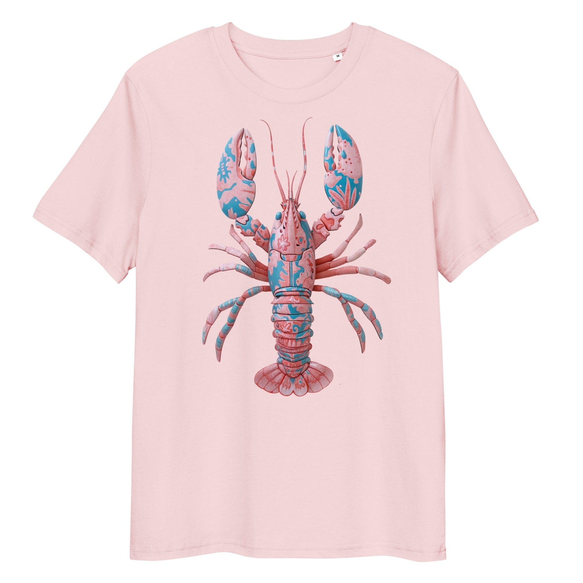 Men's EcoLuxe Lobster Organic Cotton Tee - Placencia - Pixel Gallery