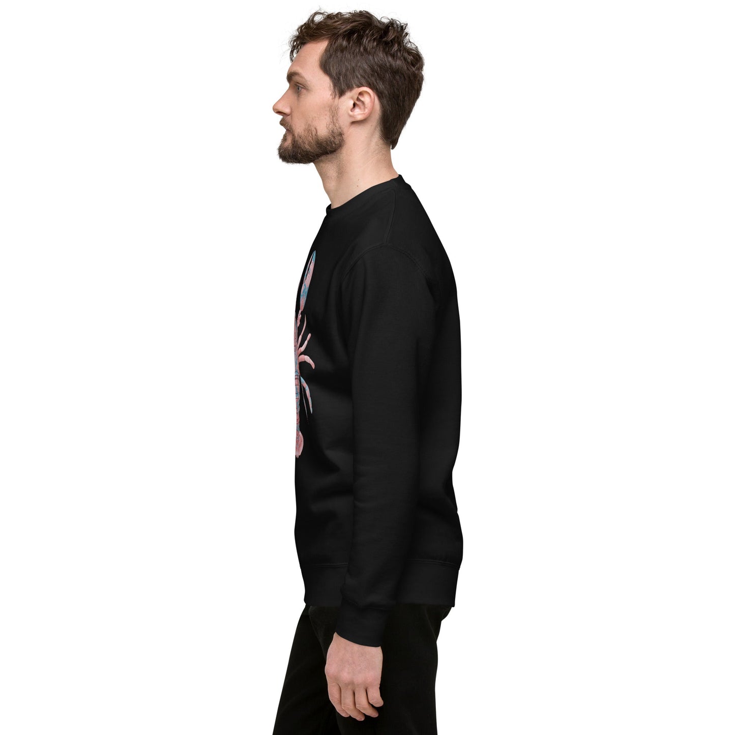 Men's EcoLuxe Lobster Premium Sweatshirt - Placencia - Pixel Gallery