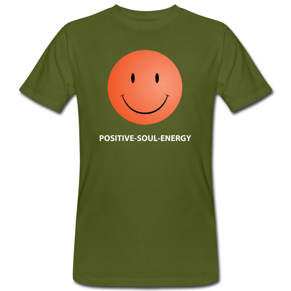 MEN’S POSITIVE ENERGY ORGANIC COTTON T-SHIRT - Pixel Gallery