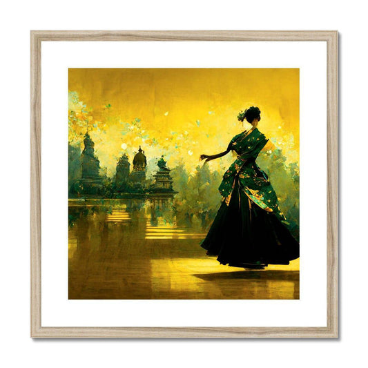 The Geisha's Last Dance Framed & Mounted Print - Pixel Gallery