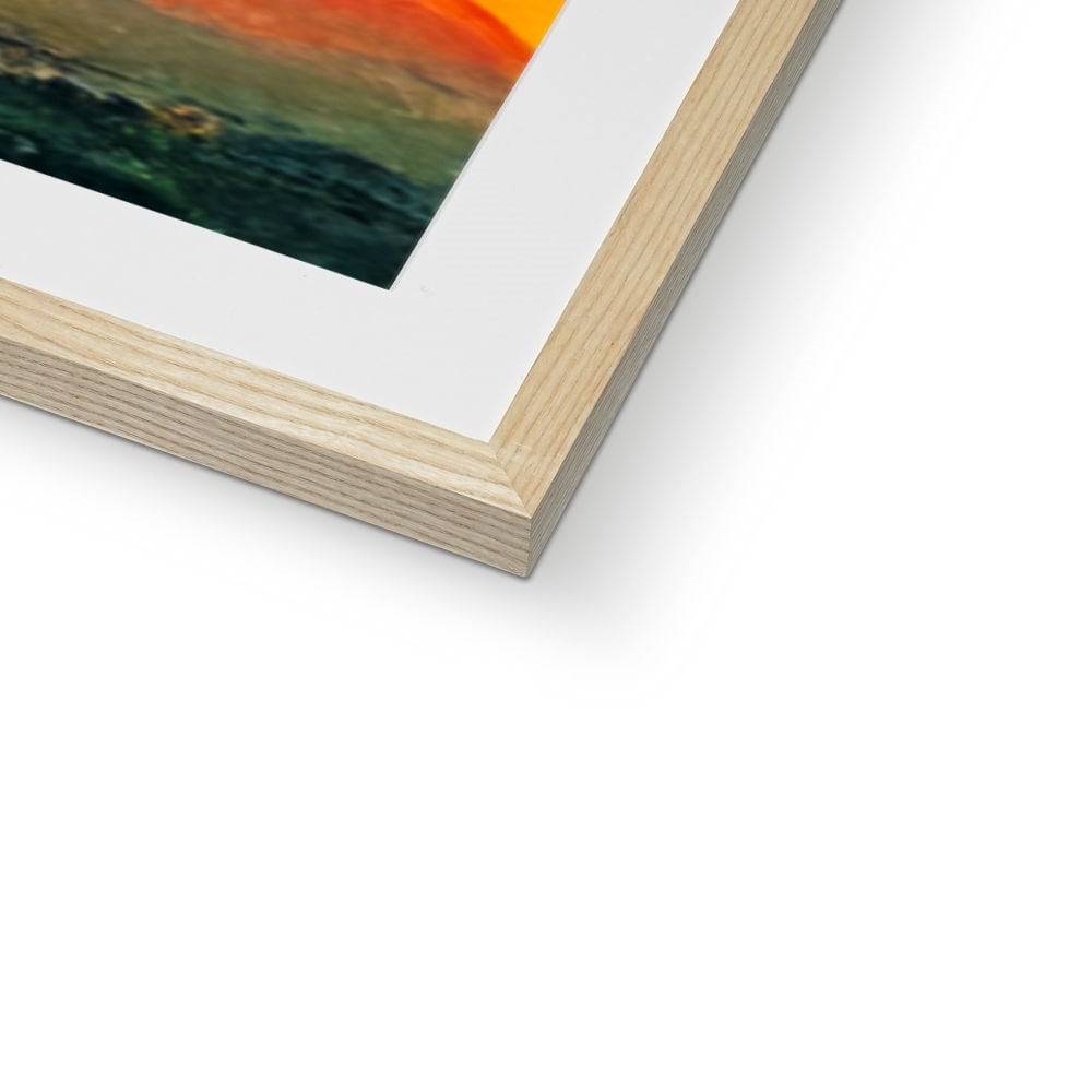 Goodnight Mount Fuji Framed & Mounted Print - Pixel Gallery