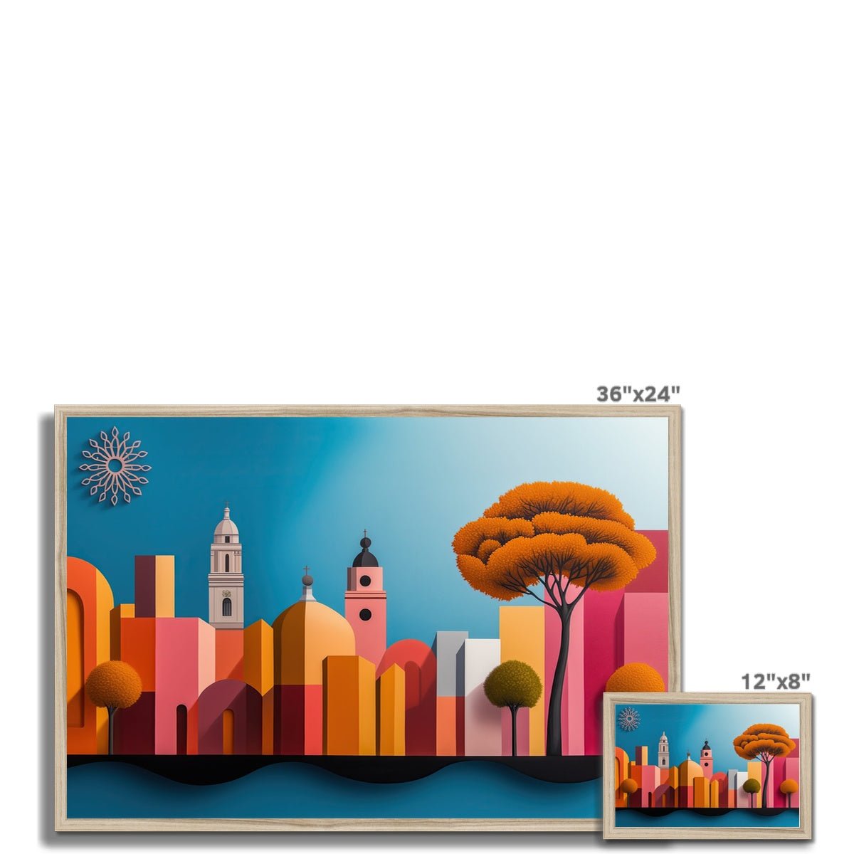 Modern Medina - Limited Edition AI Giclée Print - Pixel Gallery