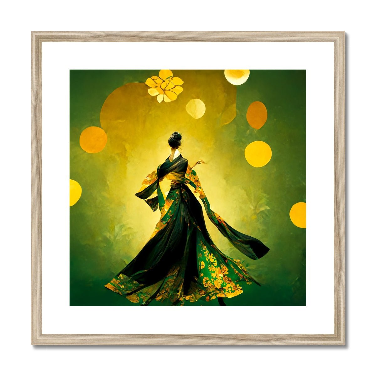 Moon Banquet Framed & Mounted Print - Pixel Gallery