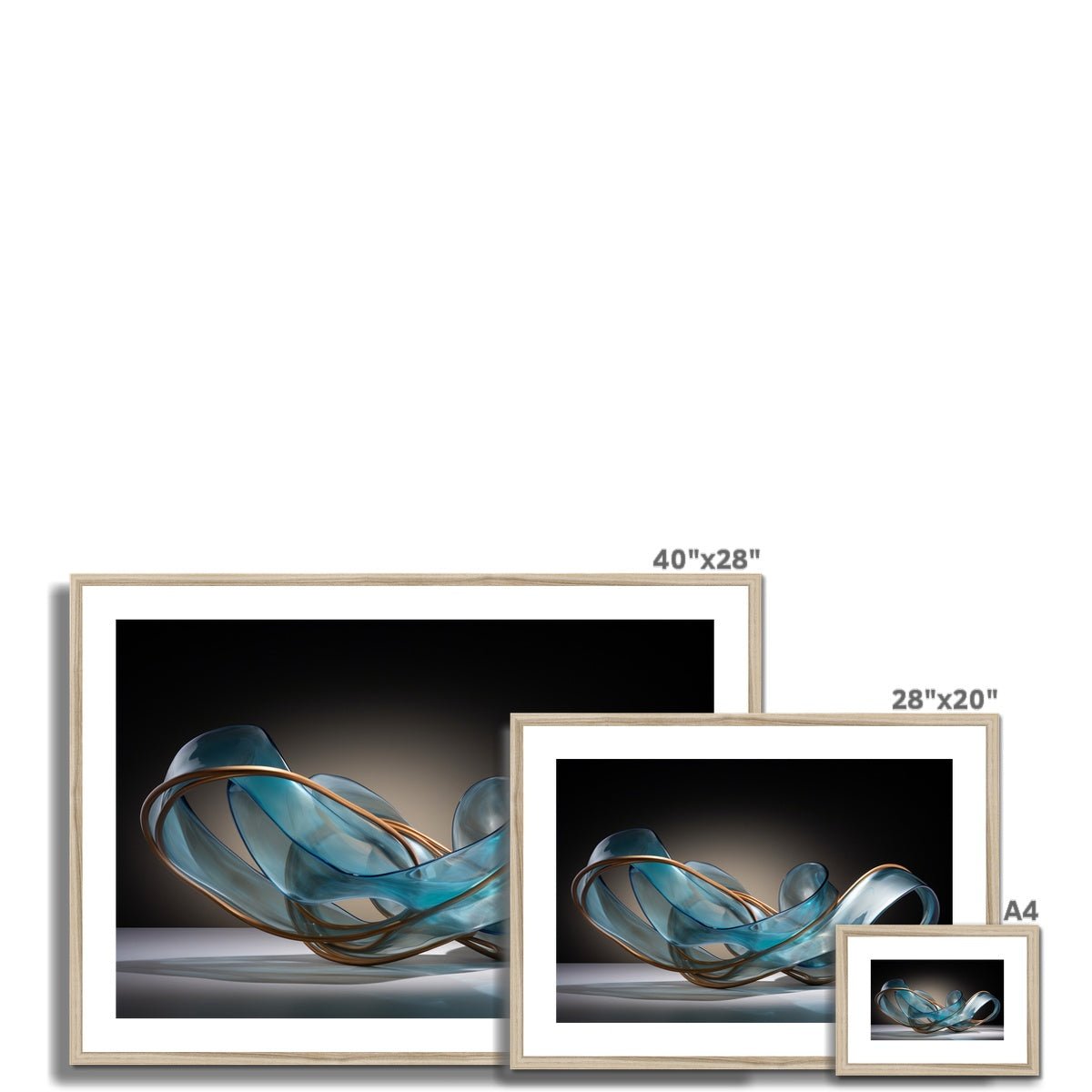 Motion Framed & Mounted Print - Pixel Gallery