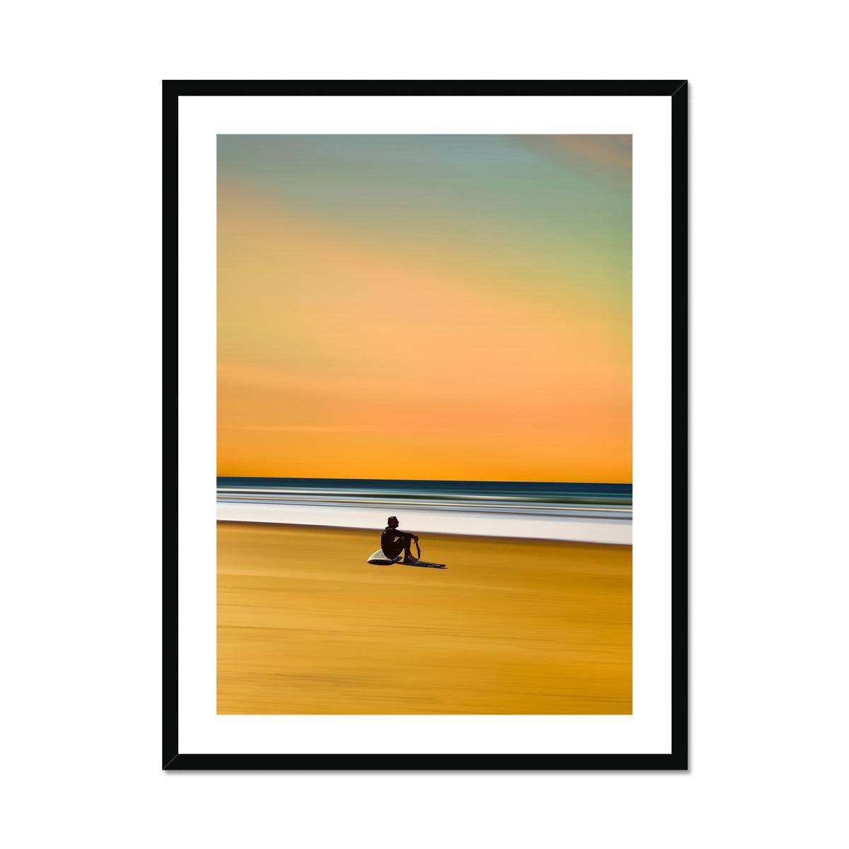 New Flow Framed & Mounted Print - Pixel Gallery