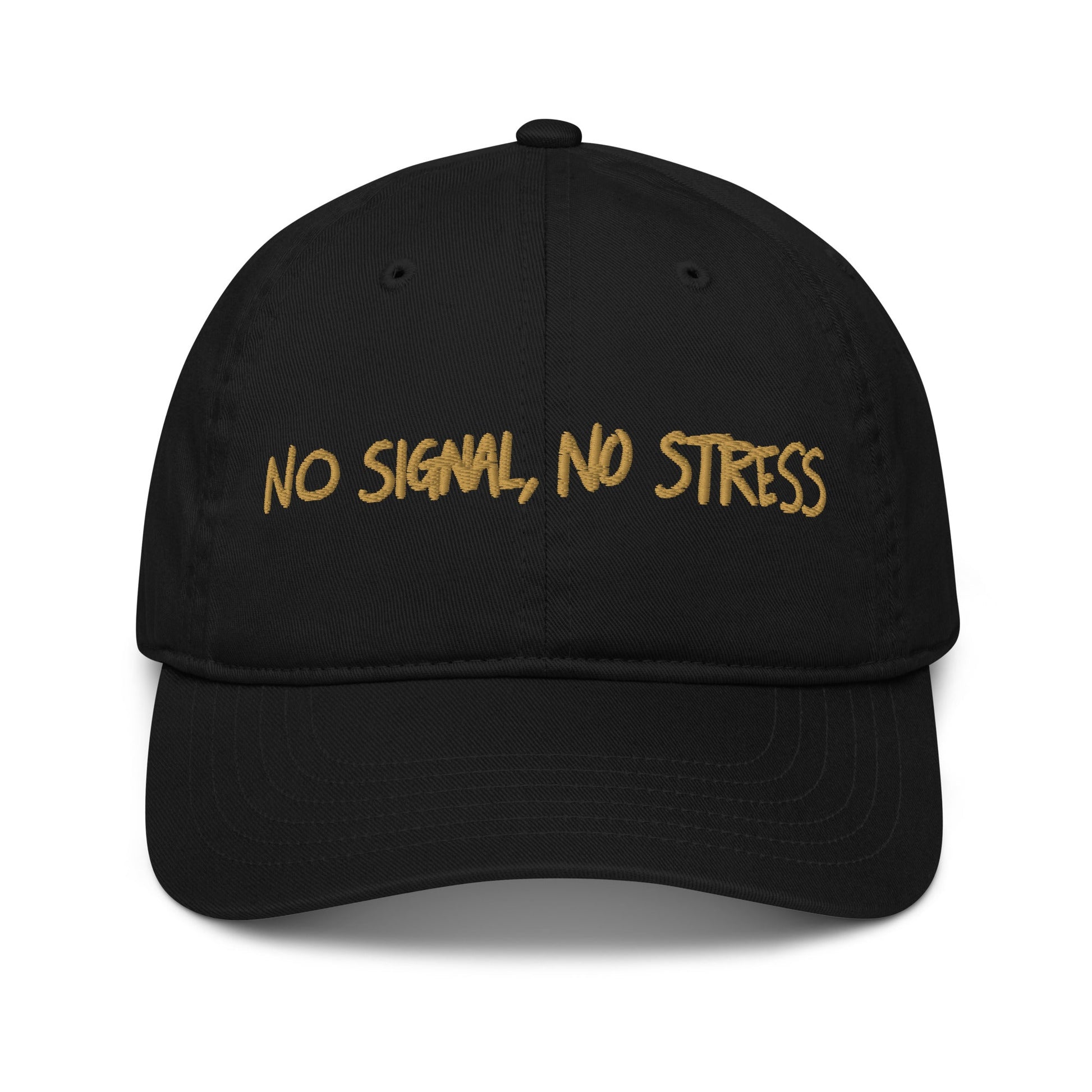 No Signal, No Stress Baseball Cap - Pixel Gallery