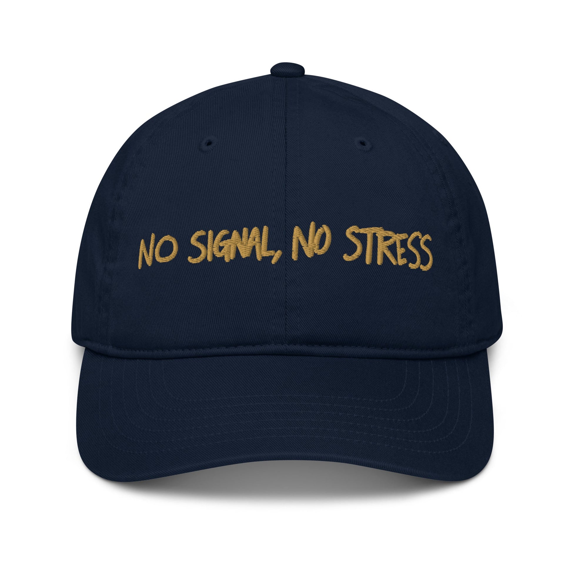 No Signal, No Stress Baseball Cap - Pixel Gallery