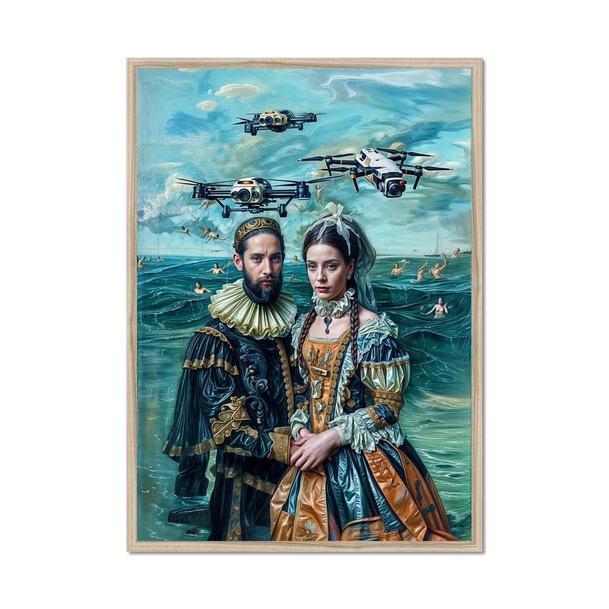 Nothing To See Here Framed Print - Pixel Gallery