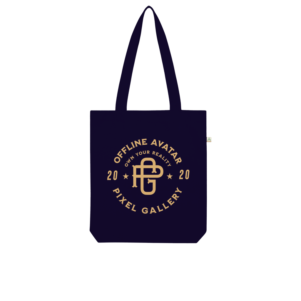 Offline Avatar Heritage Organic Tote Bag - Pixel Gallery