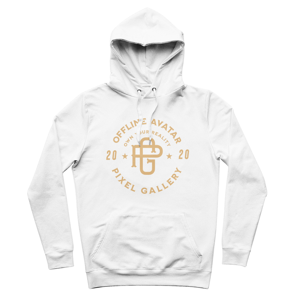 Offline Avatar Heritage 100% Organic Cotton Hoodie - Pixel Gallery