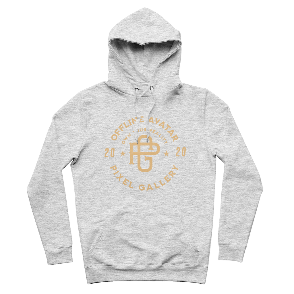 Offline Avatar Heritage 100% Organic Cotton Hoodie - Pixel Gallery