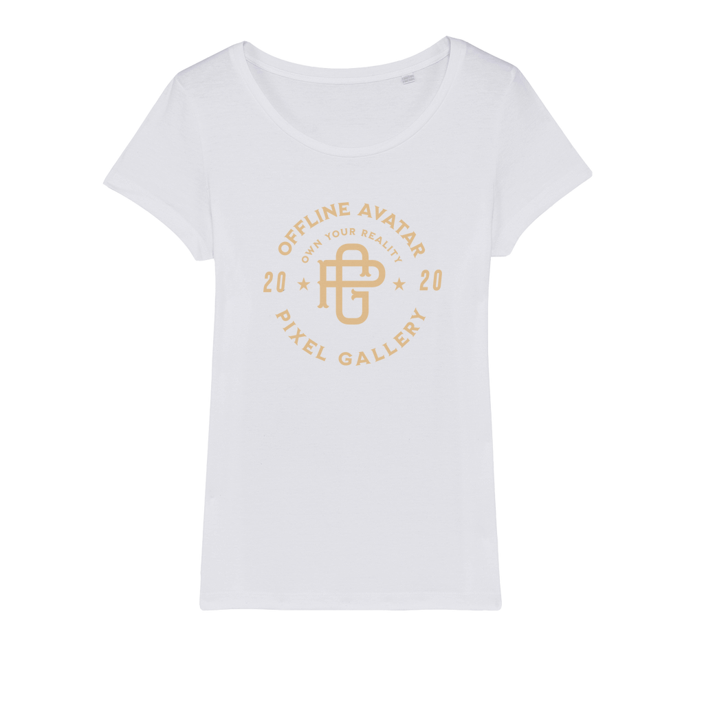 Heritage Organic Jersey Womens T-Shirt - Pixel Gallery