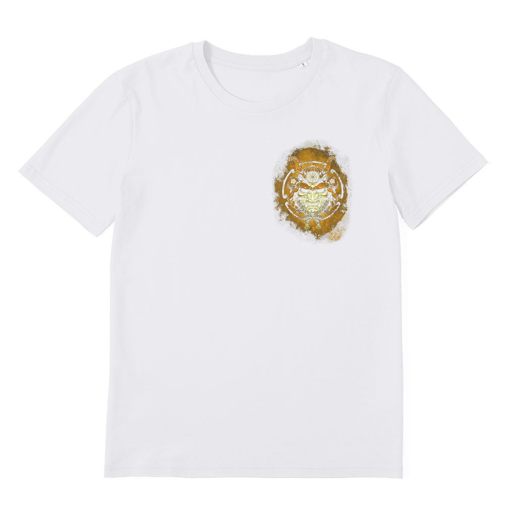 Ghost Samurai Premium Organic Adult T-Shirt - Pixel Gallery