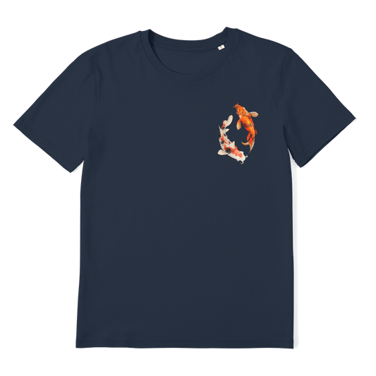 Koi Premium Organic Adult T-Shirt - Pixel Gallery