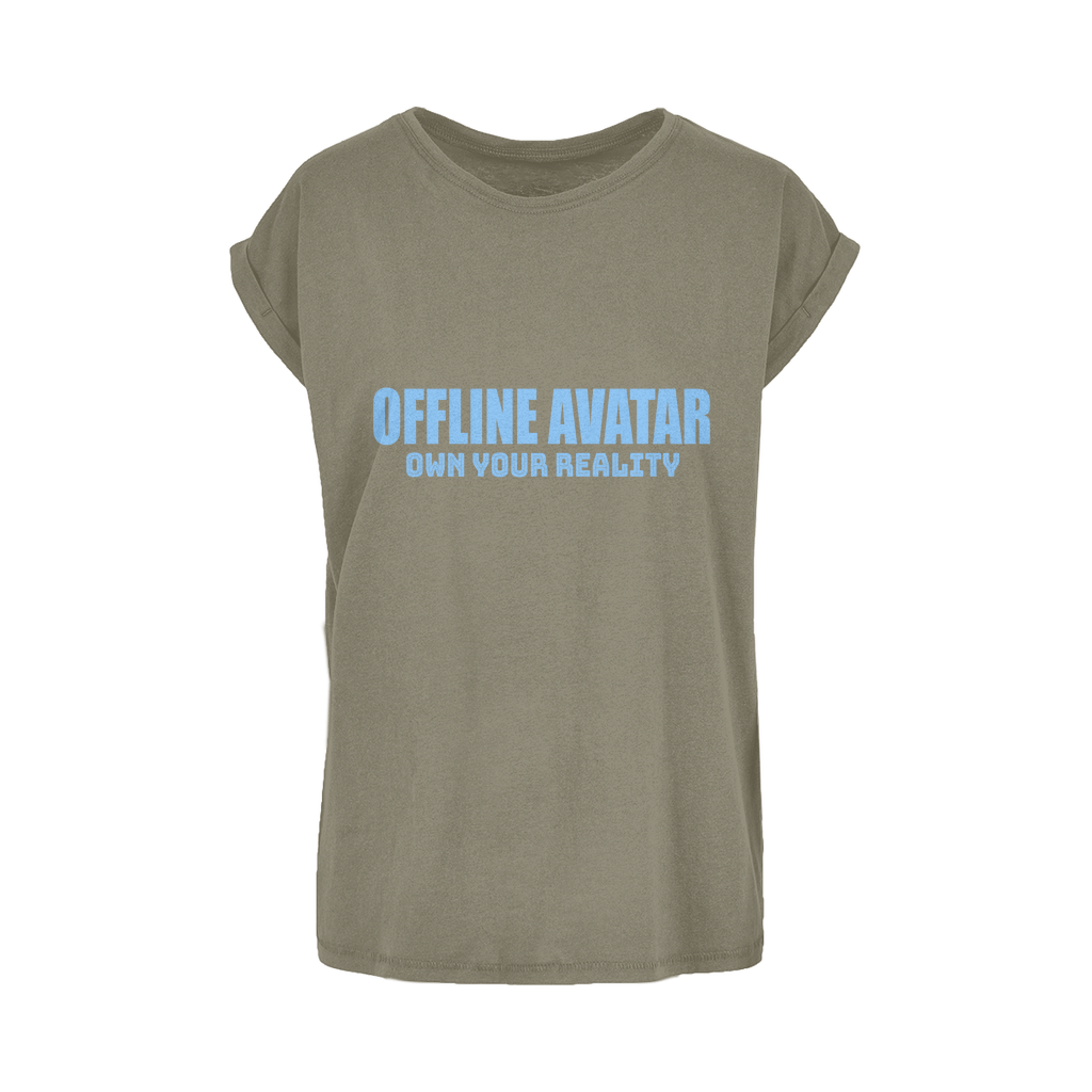 Offline Avatar Extended Shoulder T-Shirt - Pixel Gallery