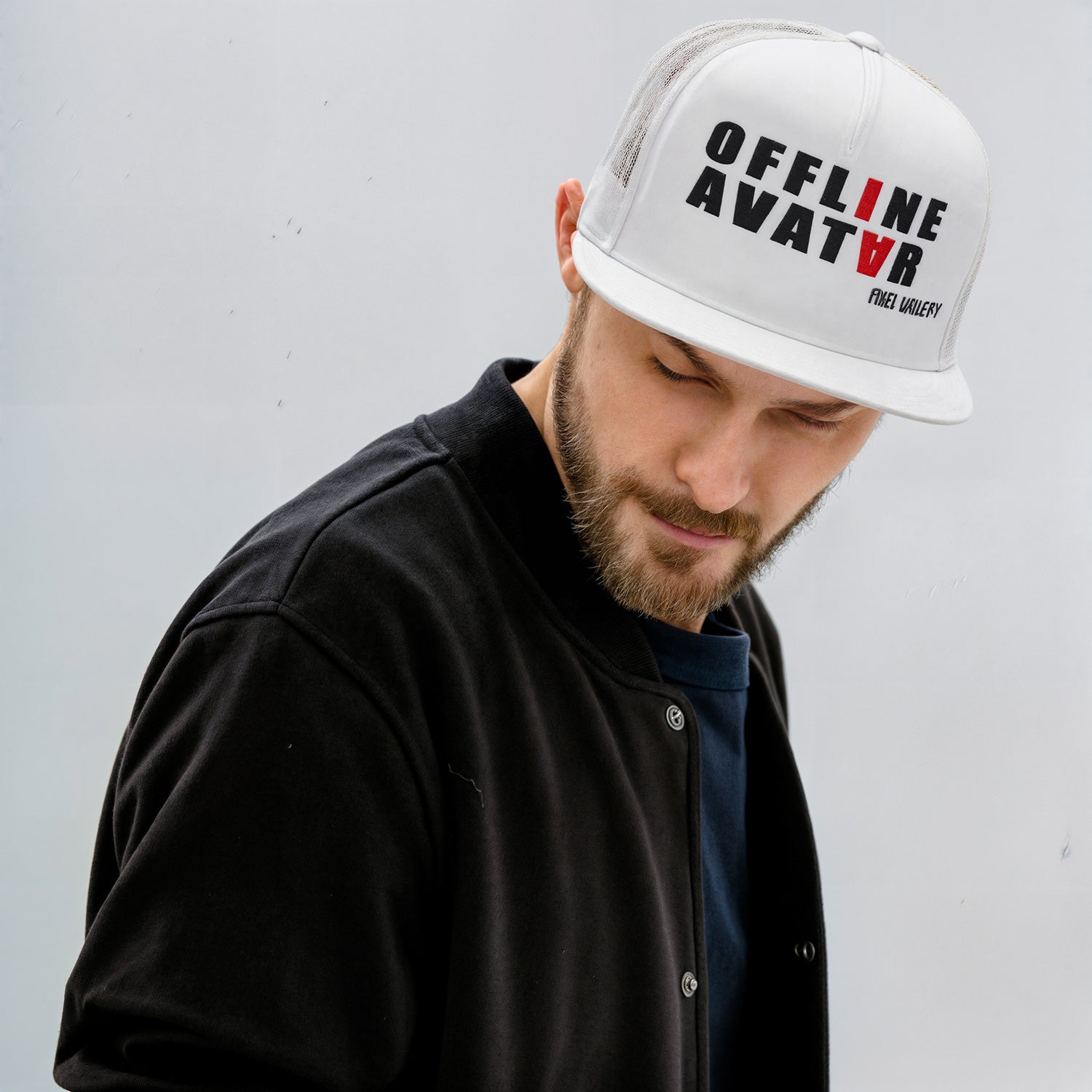 Offline Avatar Trucker Cap - Pixel Gallery