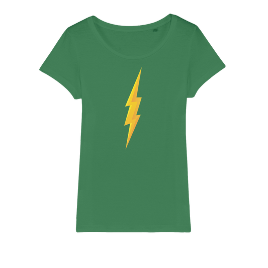 Bolt Organic Womens T-Shirt - Pixel Gallery