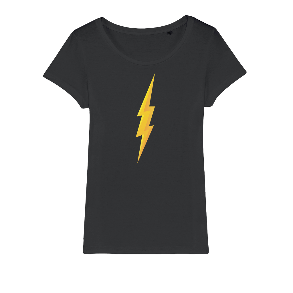 Bolt Organic Womens T-Shirt - Pixel Gallery