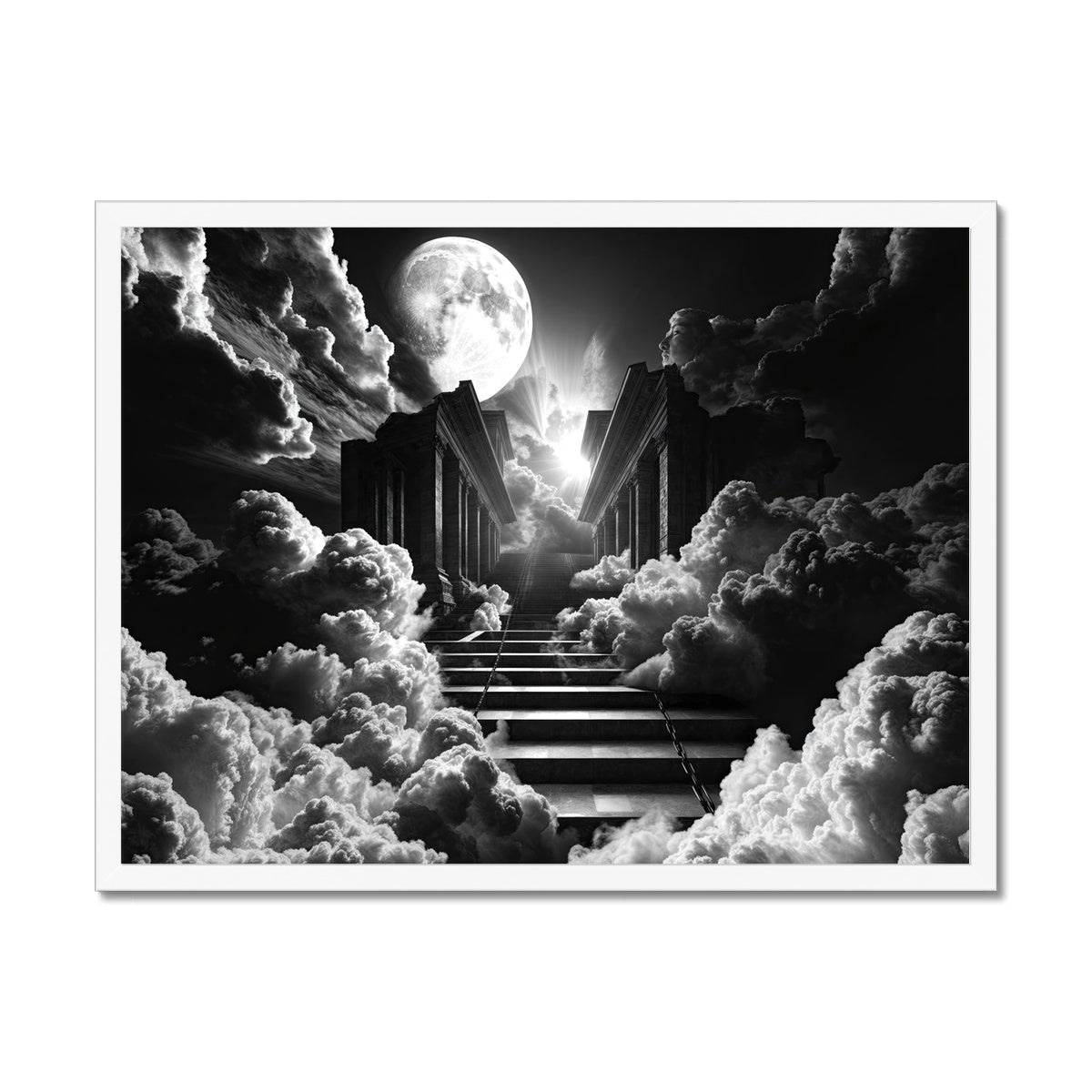 Olympus Forgotten Framed Print - Pixel Gallery