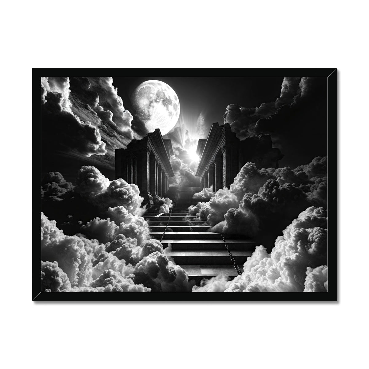 Olympus Forgotten Framed Print - Pixel Gallery