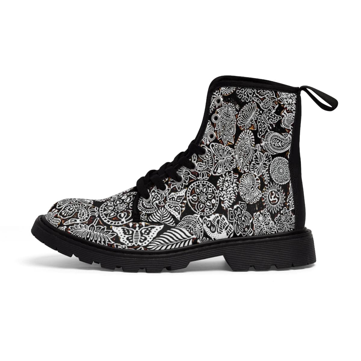 OM Vegan Women's Boots - Pixel Gallery