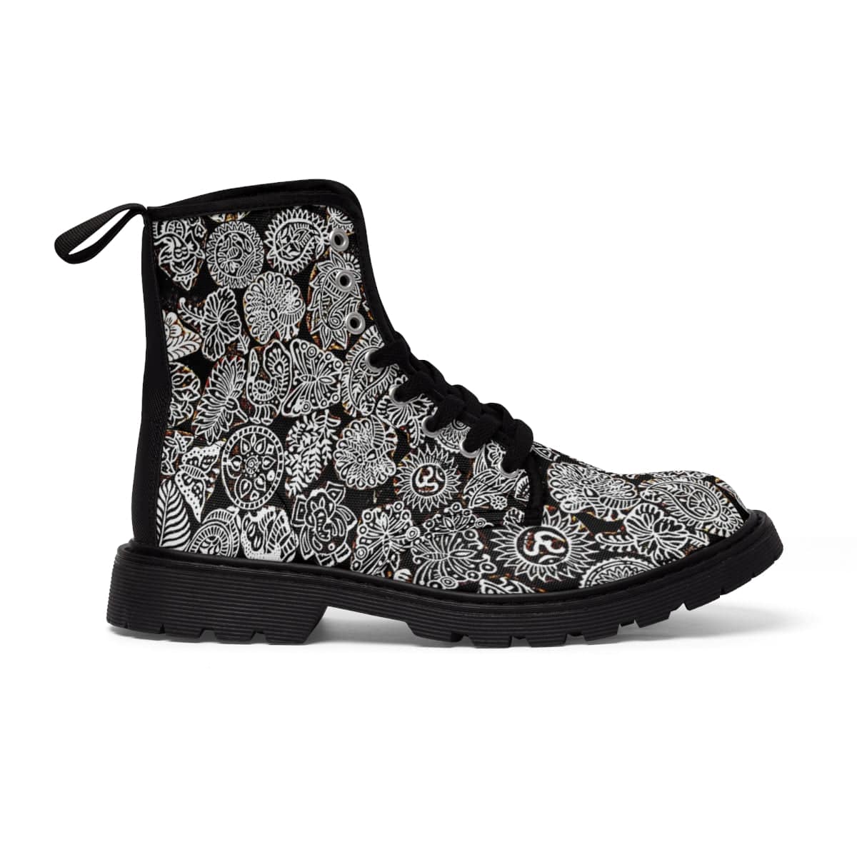 OM Vegan Women's Boots - Pixel Gallery