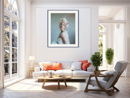 Pearl Enchantment Framed & Mounted Print - Pixel Gallery