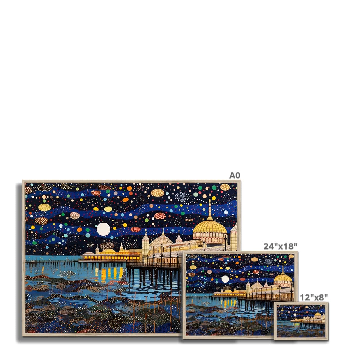 Pier Dreams Framed Print - Pixel Gallery