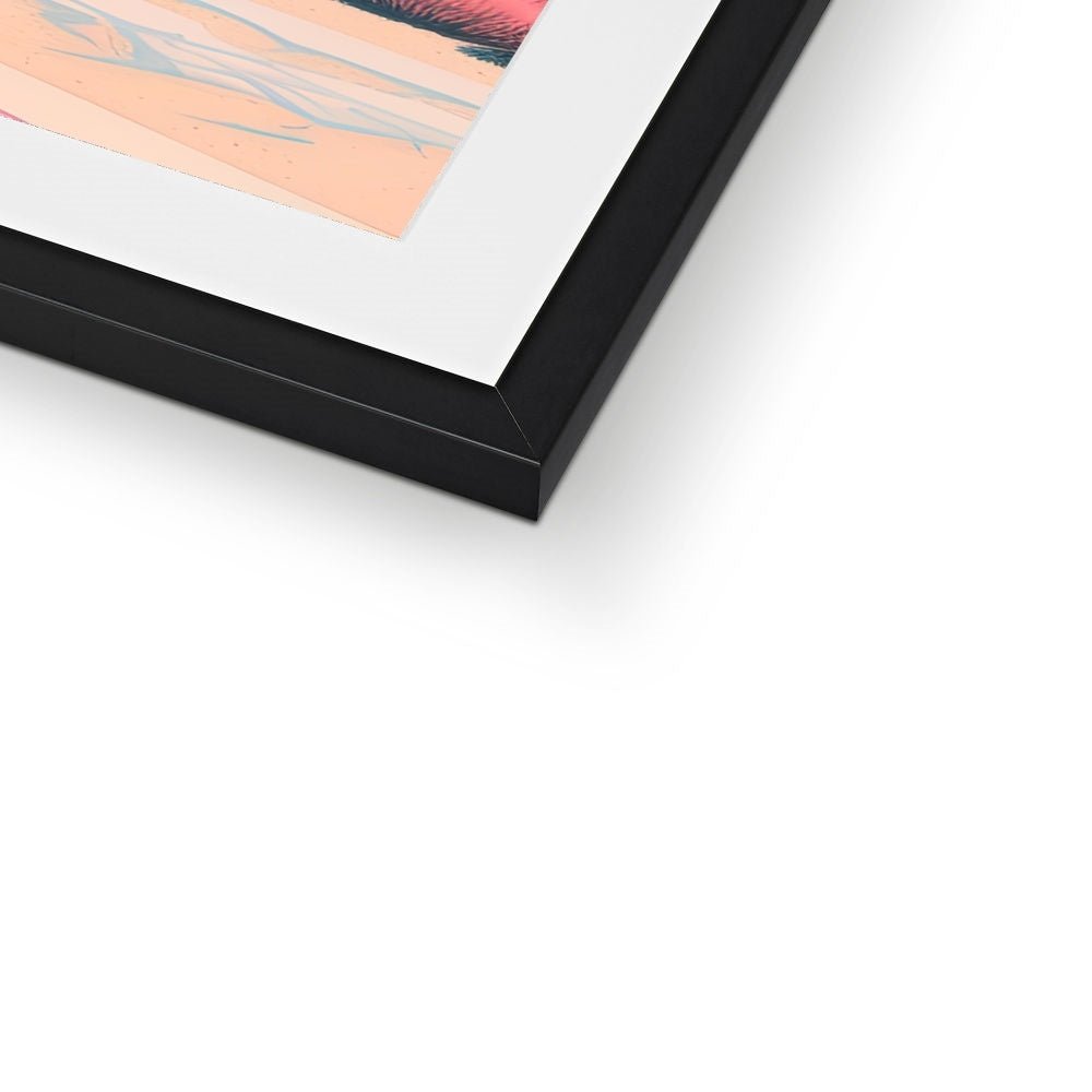 Pink Cadillac Framed & Mounted Print - Pixel Gallery