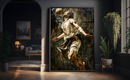 Caravaggio On The Court Framed Print