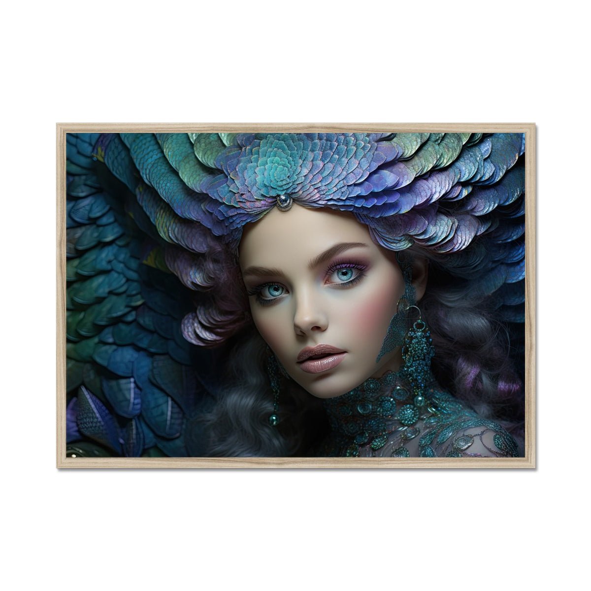 Pisces Framed Print - Pixel Gallery