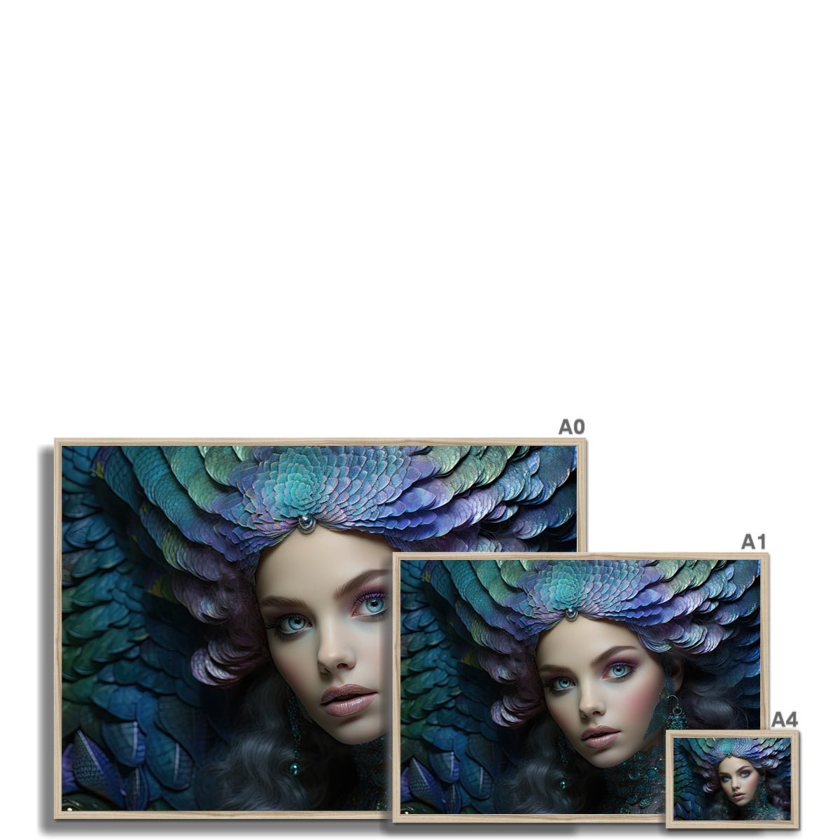 Pisces Framed Print - Pixel Gallery