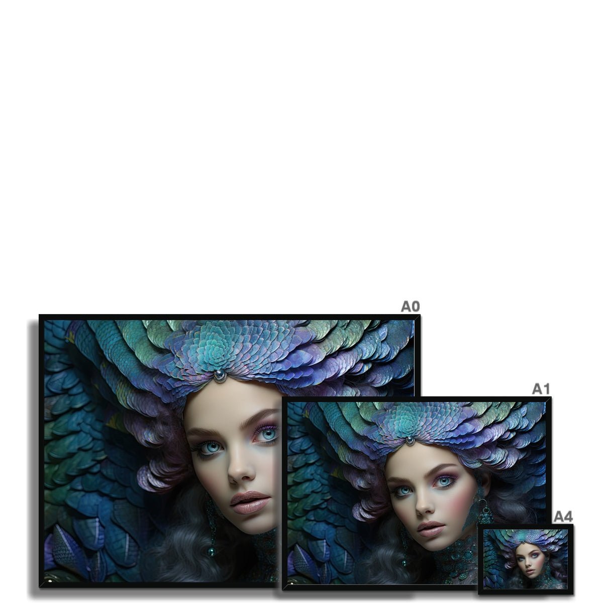 Pisces Framed Print - Pixel Gallery